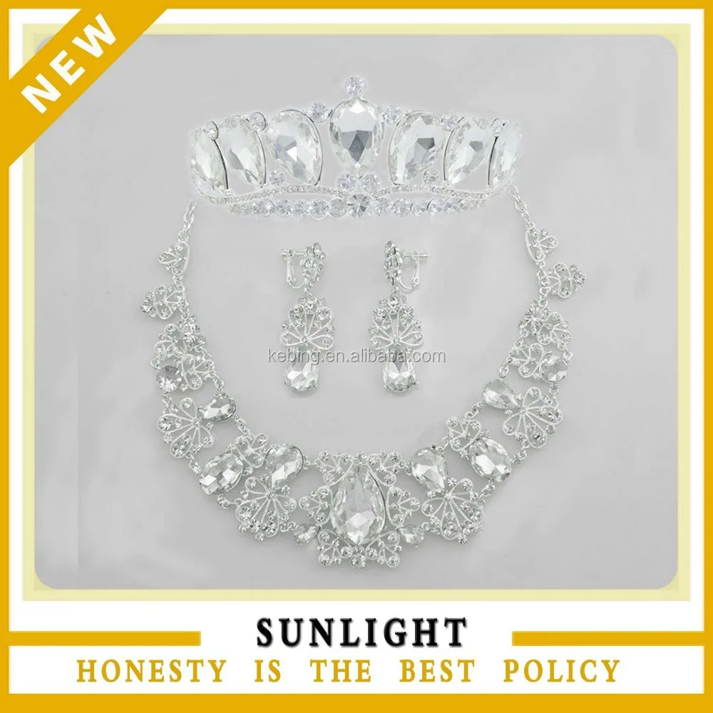 
Lastest Crystal Jewelry Set Wholesale 
