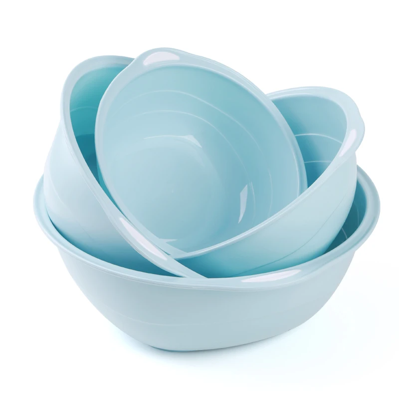 
Manufacturer wholesale price PP household fancy plastic wash basin 