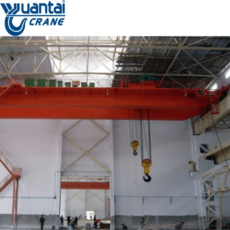 QB type10 ton 50 ton explosion-proof double girder overhead bridge crane from China for sale