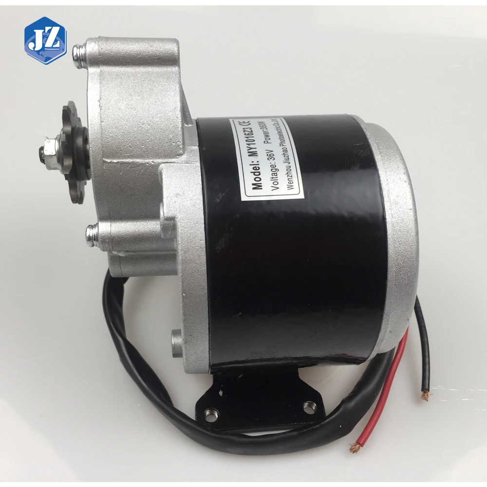 JIUZHAO Factory Wholesale MY1016Z3 350W 36V 24V DC Drive Motor for Electric Bicycle