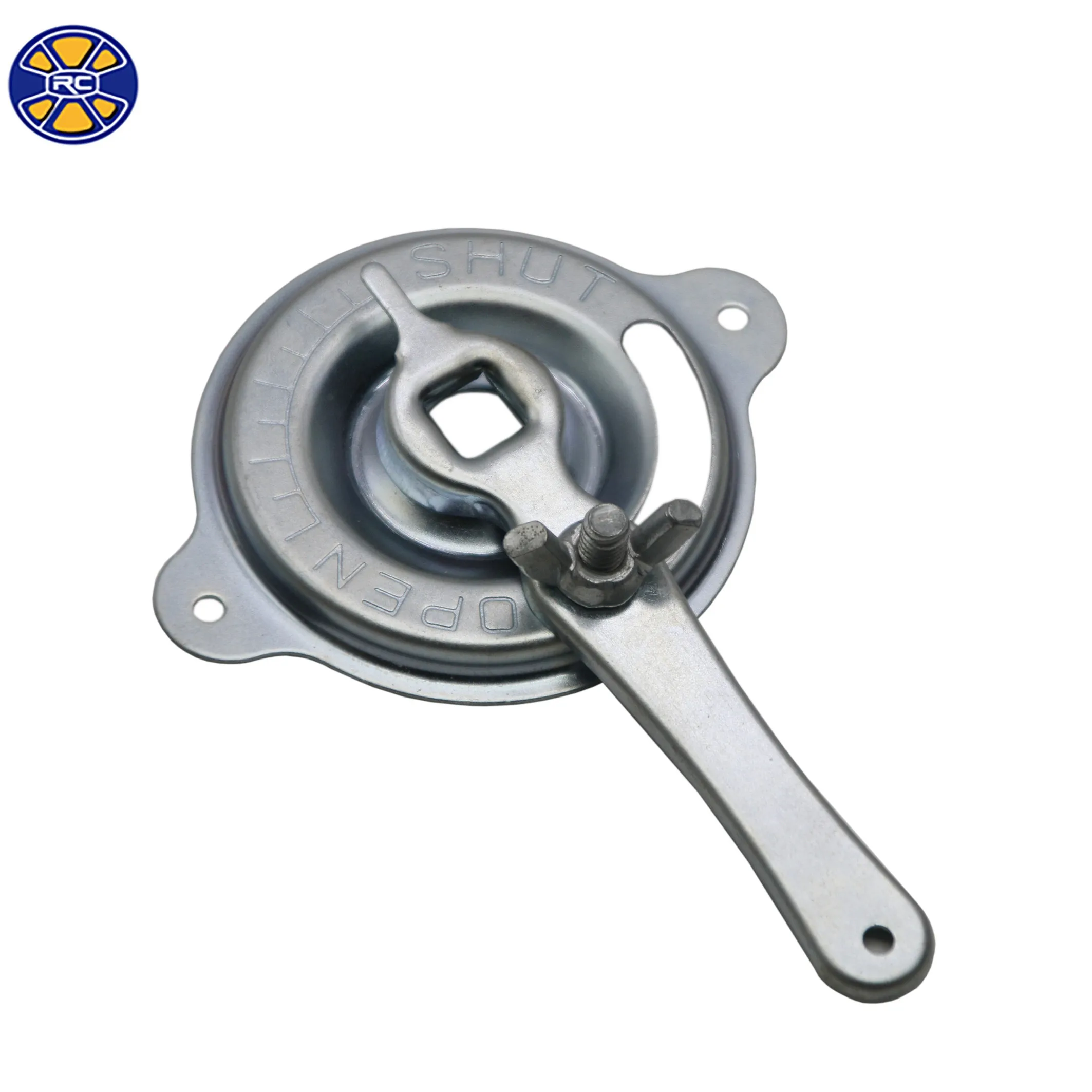 Galvanized Steel Air Duct Volume Damper Regulator Handle for HVAC System