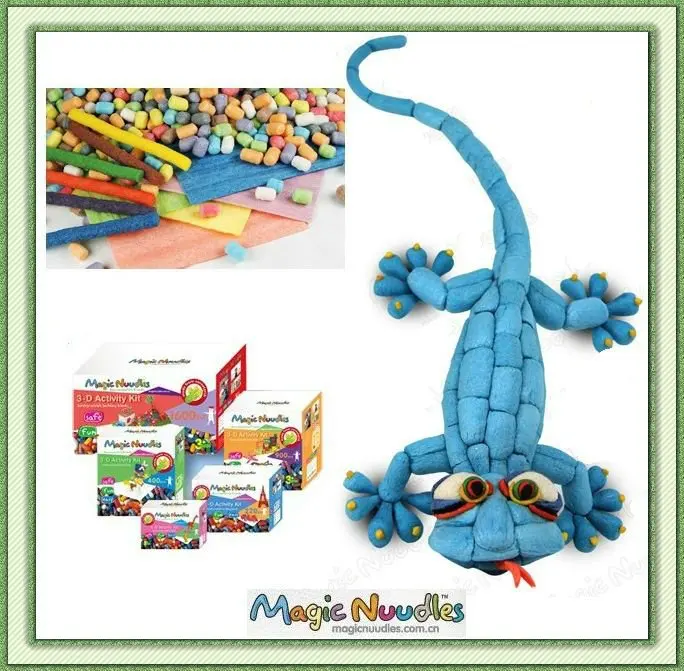 тесто игры, дошкольного игрушки кукурузного крахмала, магия nuudles