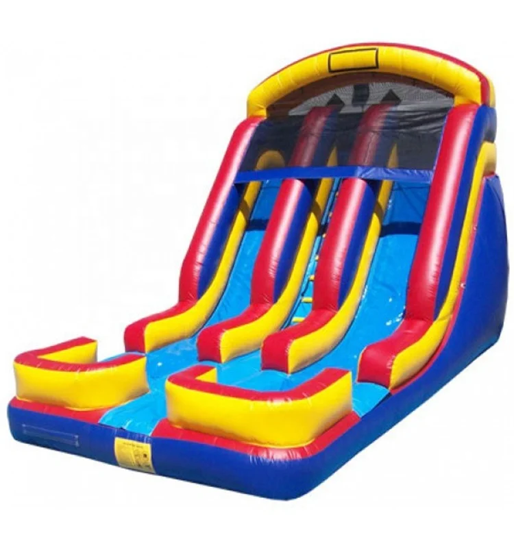 New Design Large Inflatable Slide , Water Wet Slide Inflatable for Sale Water Park