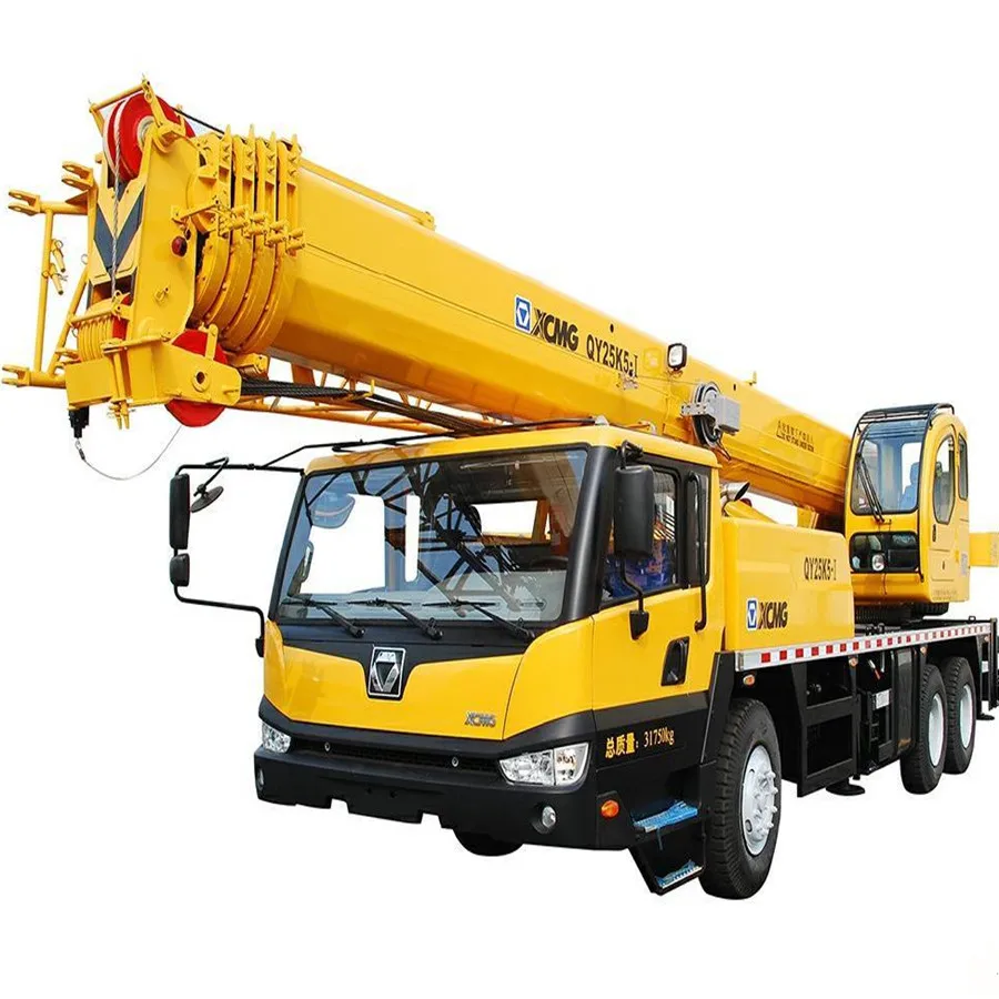 China manufacturer 25 ton mobile truck crane QY25K-II hydraulic arm crane for trucks