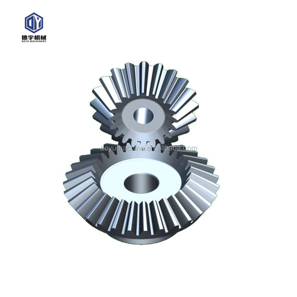 Forge Small  Steel Spur Bevel Gear Bevel Pinion module 1 Module 2 Module 1.5