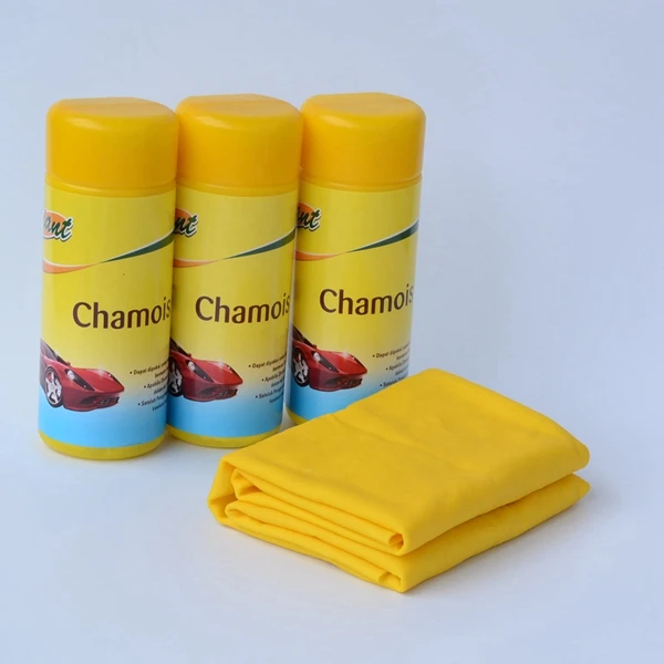 
Yellow Chamois Leather Car Clean Cloth 