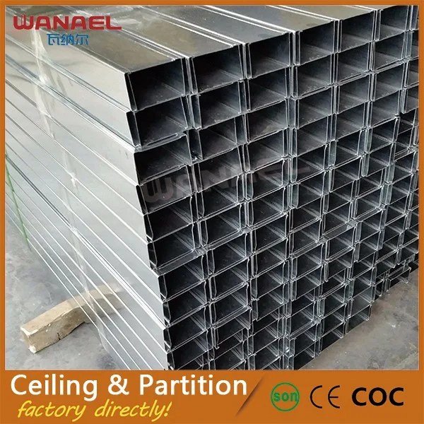 Wanael Metal Profile Steel Frame Structure, C Channel Steel Price