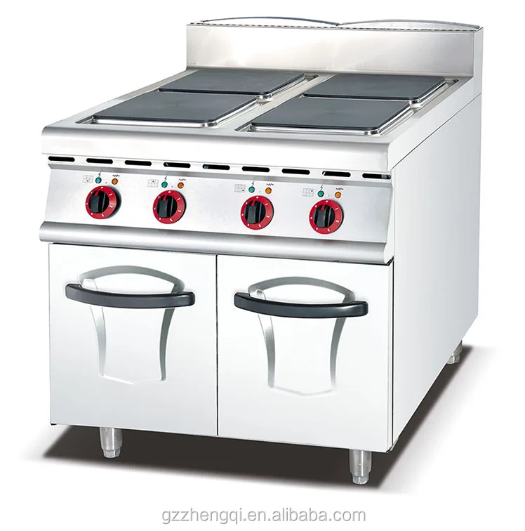 2017 Hot sell Electric range with 4 hot plate cooker& oven