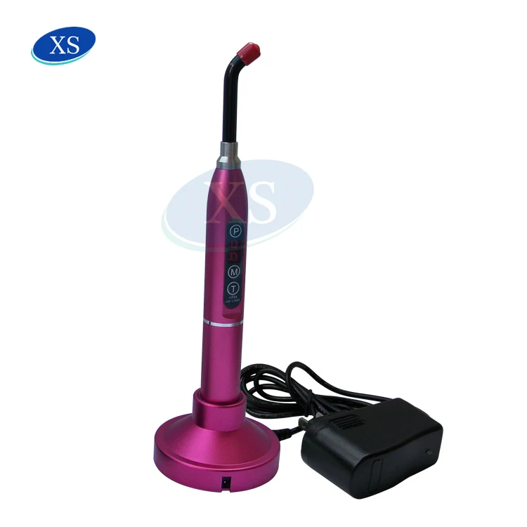 High quality colorful metal dental LED curing light wireless dental lamp with high power