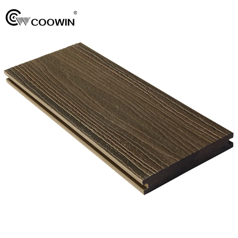 Co-extruded WPC Decking Garden Piscina Other Boards Waterproof WPC Floor Tile Timber Laminate Flooring