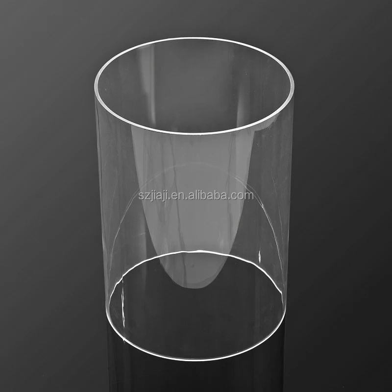 Hot Sale Large Diameter Transparent Pipe Cylinders Clear Acrylic Plastic Pmma