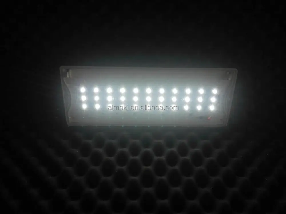 
Plastic Bulkhead IP65 Fire light 1H 7W 3.6V led exit lighting 
