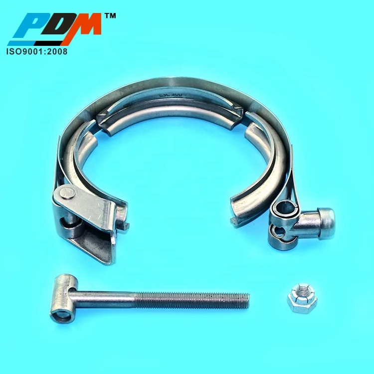 1,5 'нержавеющая сталь Quick Release V Band зажим и фланцы в наличии