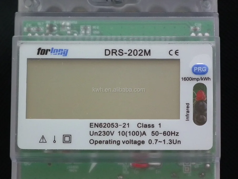 Digital Display Type single phase Phase intelligent meter for building management system