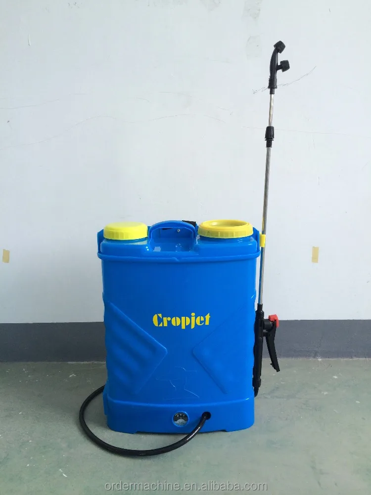 Farmjet 18L Plastic Water Tank Battery Power Pump Agricultural Electric Pump Sprayer