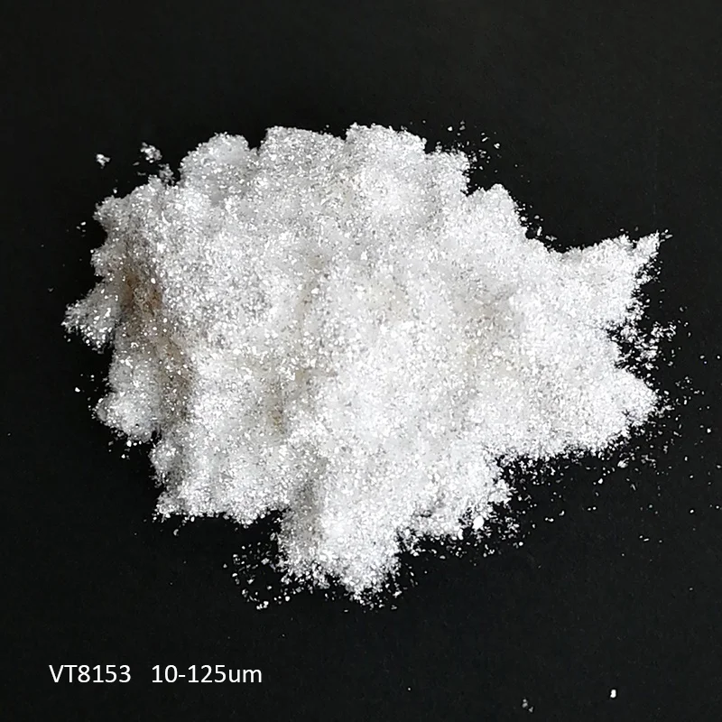 
Calcium Aluminum Borosilicate glass flake based pearl pigment, Diamond luster pearl pigment 