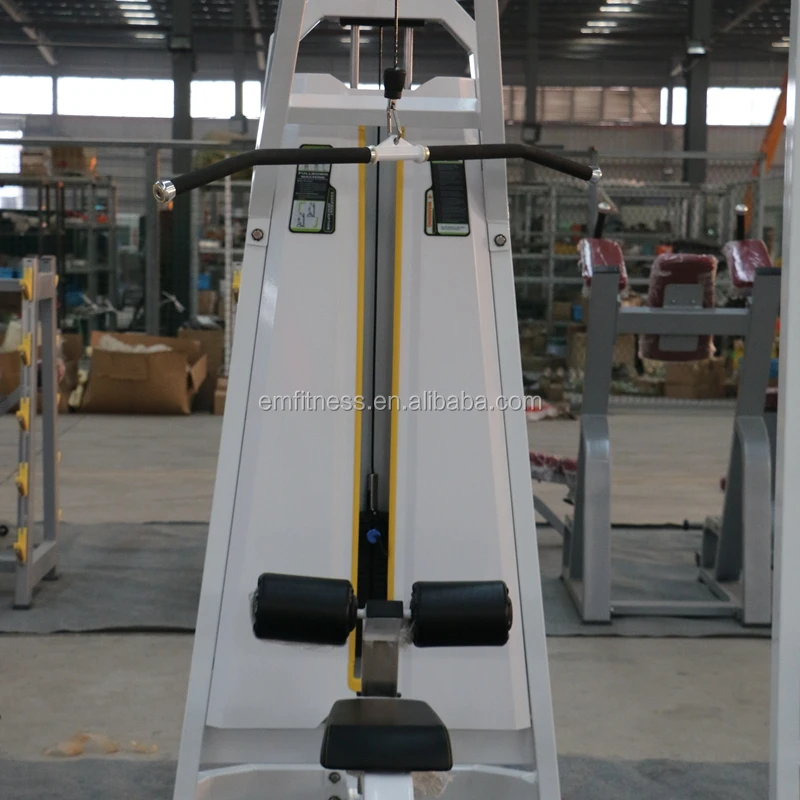 lat pulldown cable fitness machine gym machine