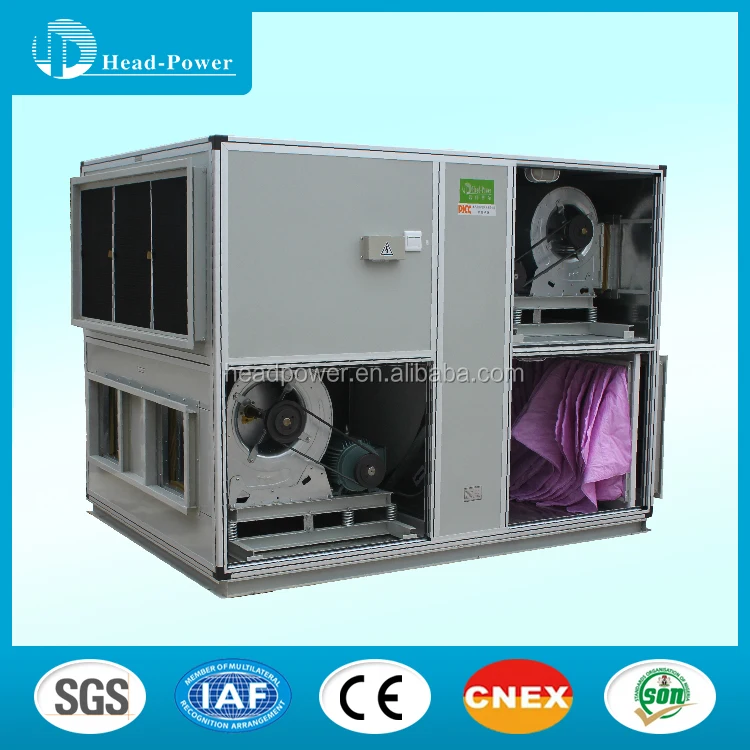 rotor heat exchanger air conditioner type fresh ahu heat recovery