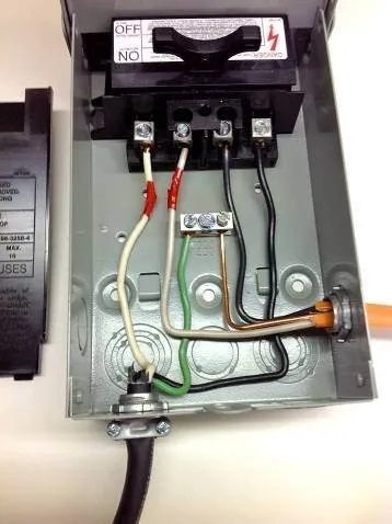 60 AMP 240 Volt,Non Fuse Metallic AC Disconnect For Air Conditioners, 1 per pack