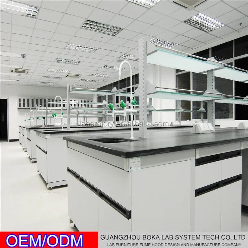 Lab Steel Wood Science Laboratory Furniture Customized Design Lab Table