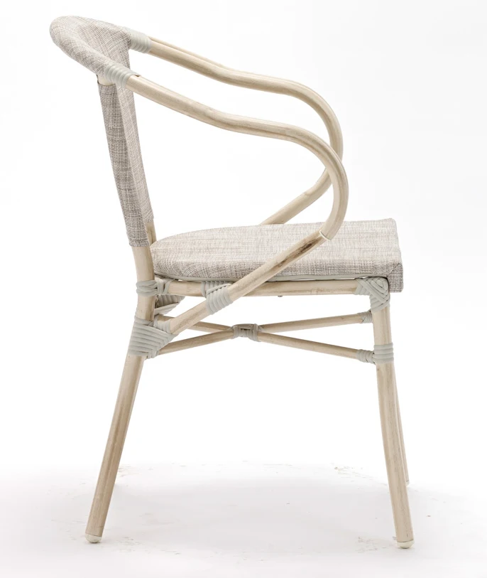 furniture factory outlet aluminum bamboo chair  waterproof outdoor furniture