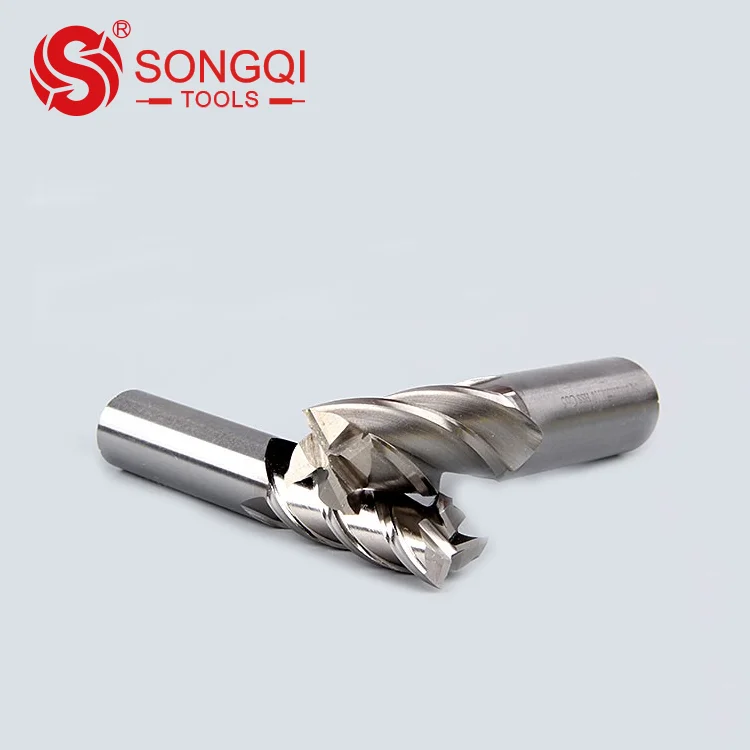 Wholesale HSS M2 Fully ground milling cutter 4F endmill for steel