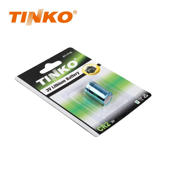 Lithium battery CR2 CR123A size 3V