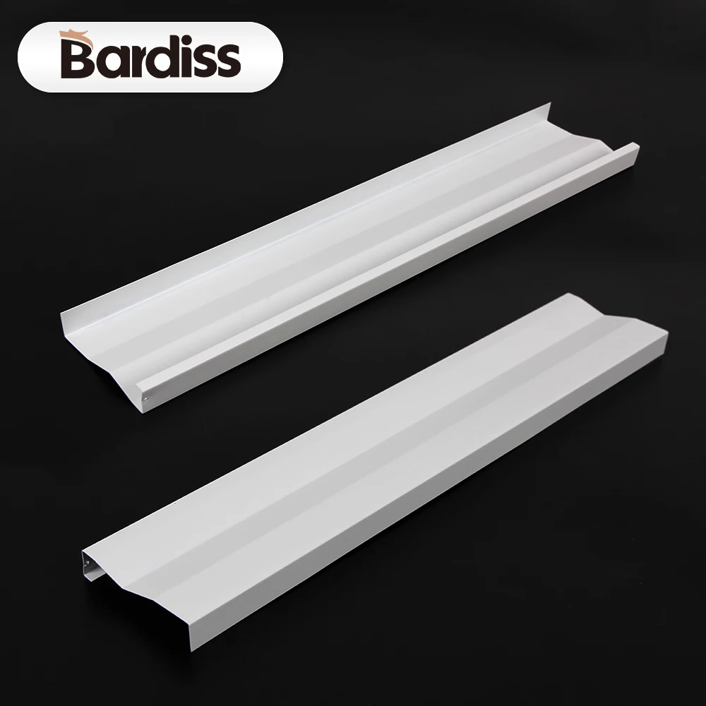 Hot sale aluminum louver suspended decorative false hook type baffle ceiling tiles