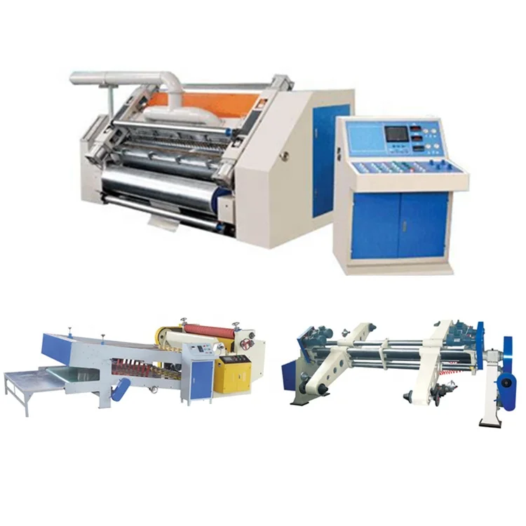 Corrugated Box Machine Best Price Single Facer Paper Corrugation Machine For Carton