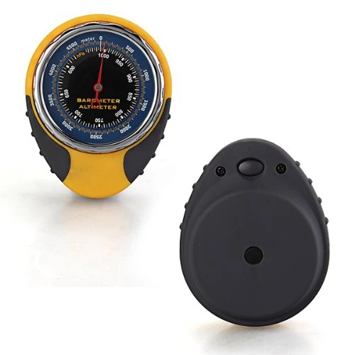 4 in 1 Barometer Thermometer compass With Carabiner