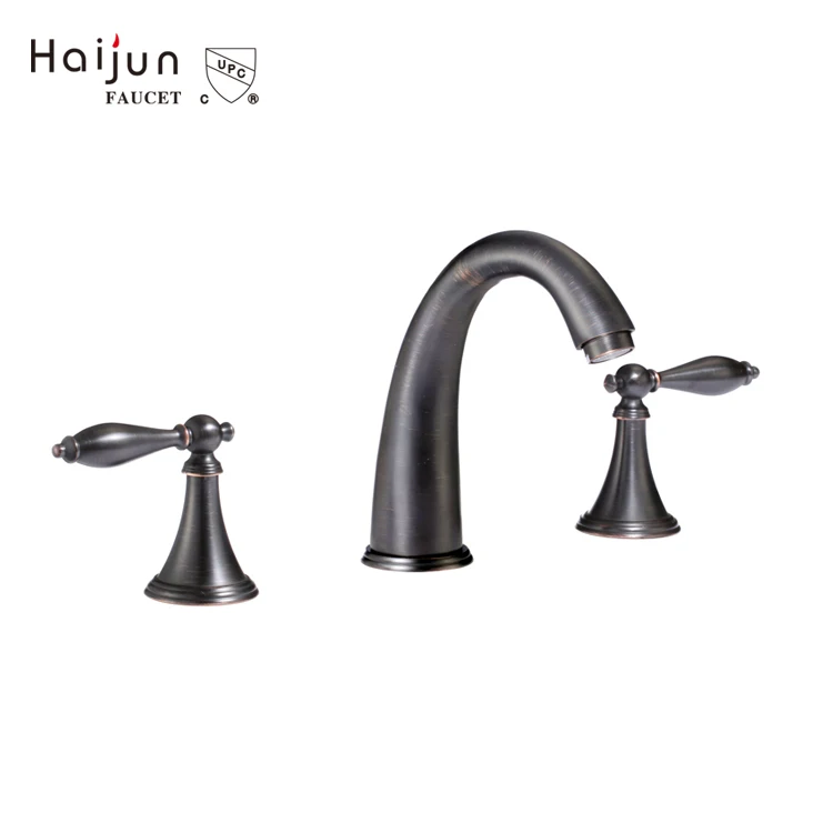 China Sanitary Ware 3 Holes Double Handle Brass bathroom faucet 3 hole 8 inch 2 handle faucet with bathroom faucets