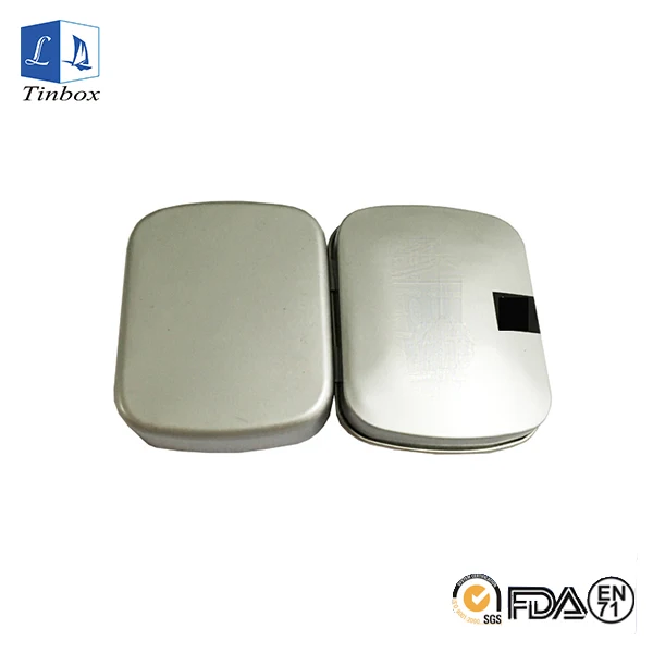New arrival rectangular slide cover Mini iron box  storage box wedding Jewelry Pill Cases mint tin boxs container