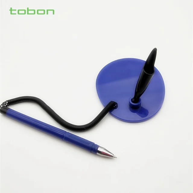 Stylish Adhesive-Backed Base Ballpoint Desktop pen