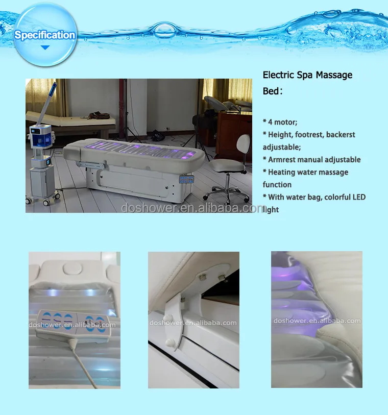 full body jade thermal massager with spa massage bed professional