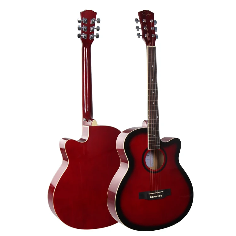 E40-DDL  Enjoy  cheaper beginning  Linden basswood rosewood   acoustic  guitar  china factory