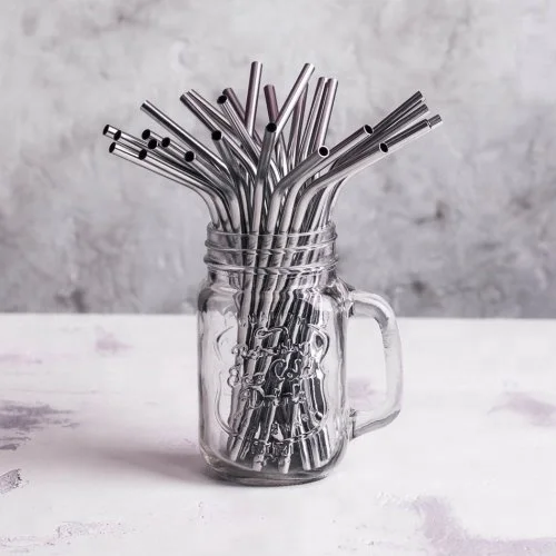 2021 hot sale drinking straws aluminum