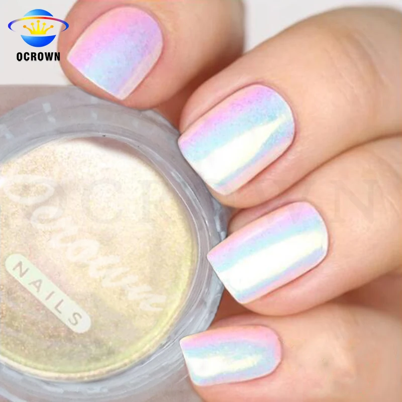 Neon Aurora Pigment Nail Polish Pigment Powder Chameleon Car Paint Pigment