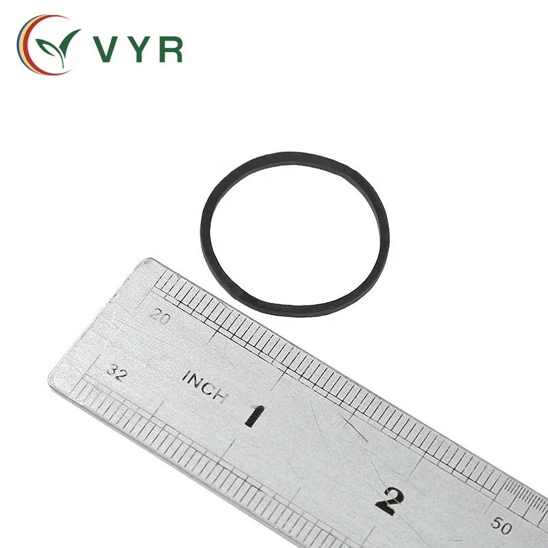 High quality environmental natural rubber band black rubber band 1.0 inches in diameter