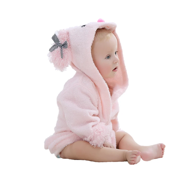 
Wholesale lovely baby cotton bathrobe costume baby clothes kids sheep animal overall longsleeve hooded baby rompers jumpsuit 