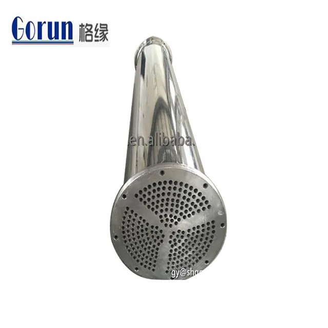 Sanitary Stainless Steel  Water Heating Shell&Tube Heat Exchanger
