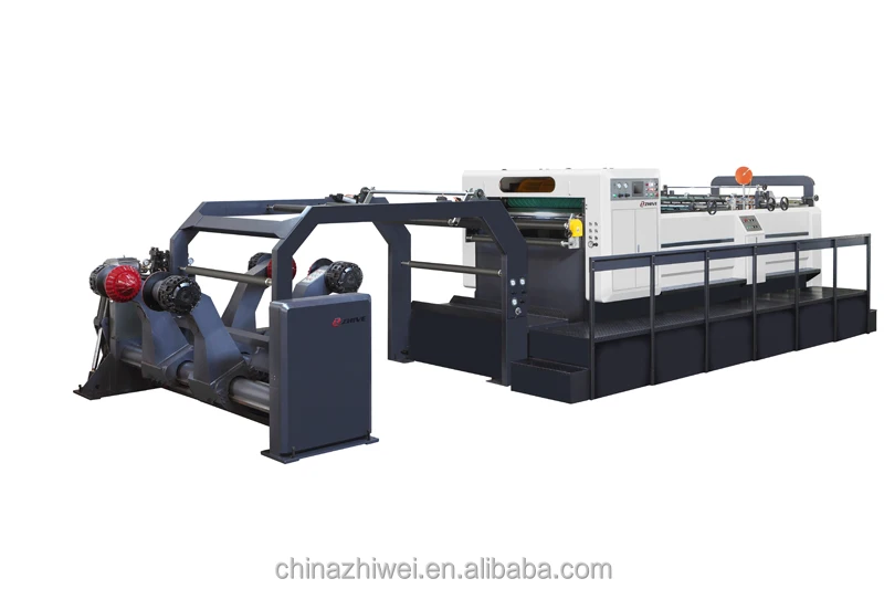 ZWC-1400-2 Automatic Jumbo Reel To Sheet Cutting Machine Paper Roll Cutter
