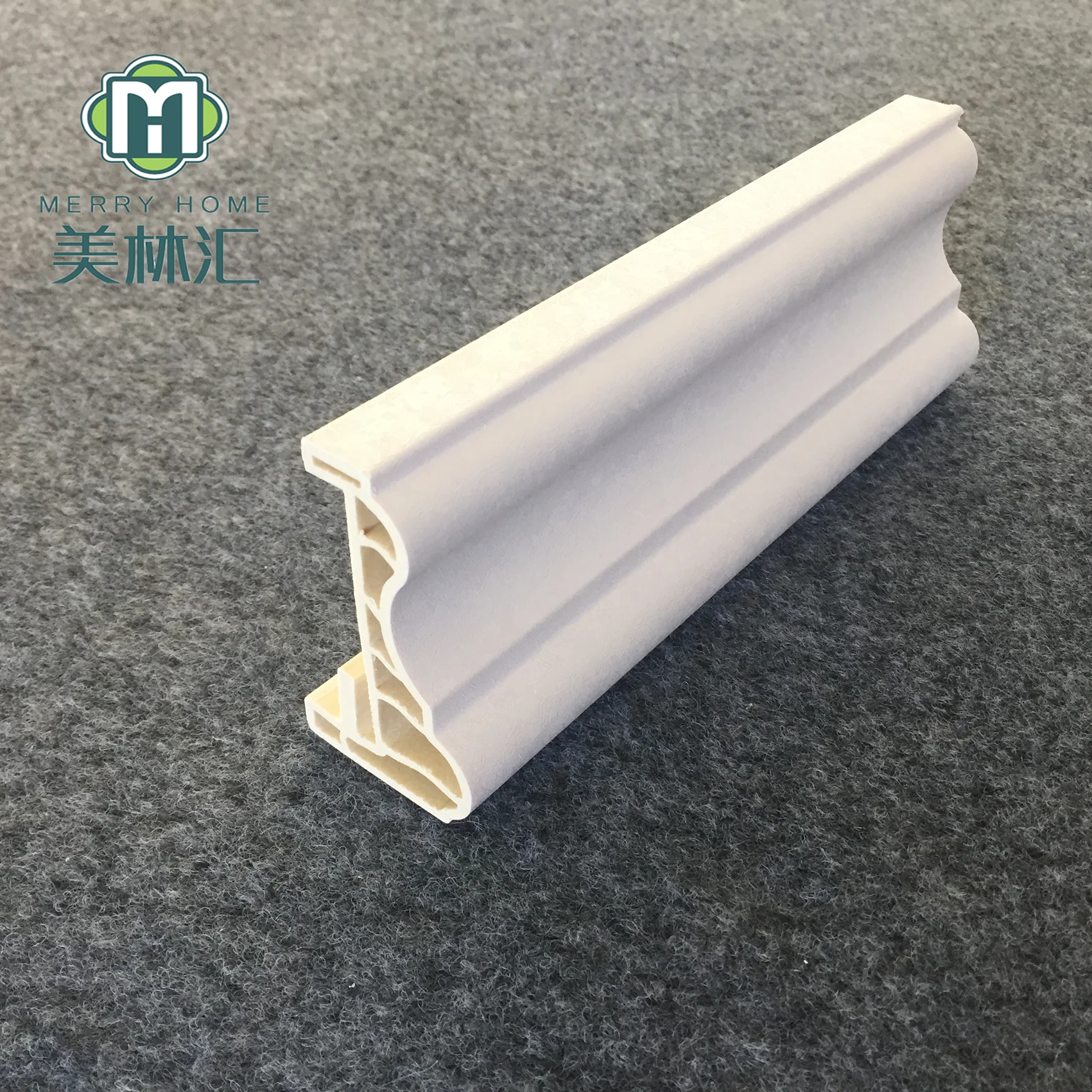 
White Skirting Line PVC Skirting Plastic Skirting Board Covers for Floor Decorative Polystyrene 5 Years Modern 3D Model Design 