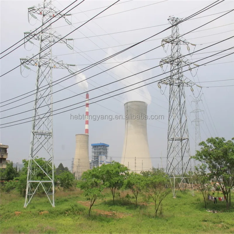 High Voltage Power Electric Transmission Towers for Power Distribution
