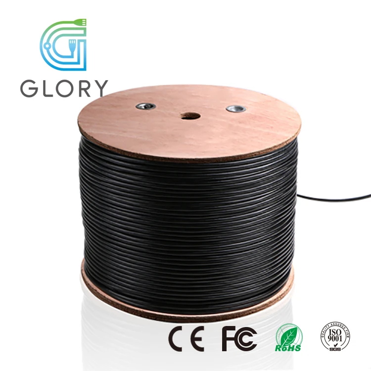 Glory OEM Service Ethernet Bulk Cable Outdoor Waterproof Cat 5e 24awg 1000ft UTP Cat5e Lan Cable