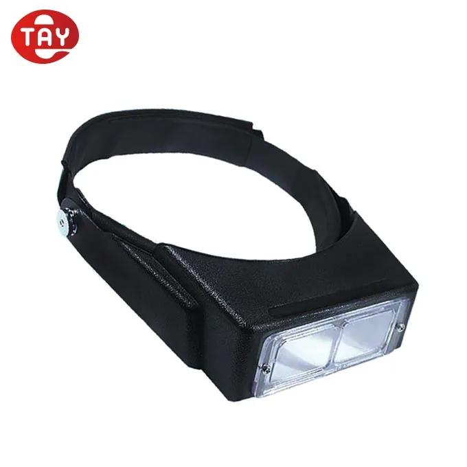 jewelers lighted headband magnifier jewelers magnifying lens headband jewelry glass loupe led light