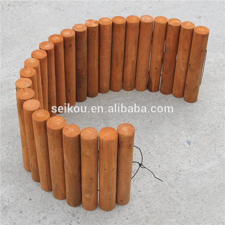 Garden solid wooden portable used picket fence