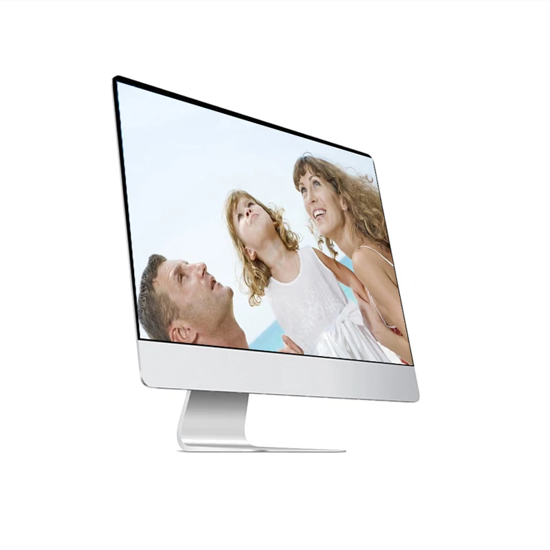 
game PC 24 in i5-8300H turbo 4.0GHz quad core 8GB graphics RAM Desktop Laptop Computer All In One aio Barebone Pc 