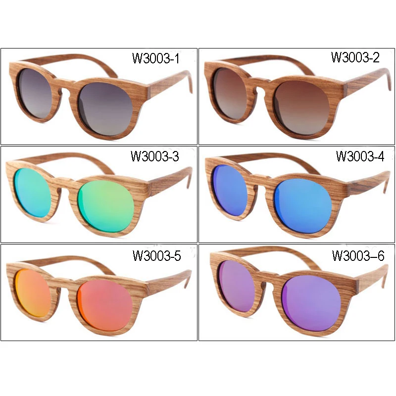 Custom your own logo wooden bamboo sunglasses wood accessory set polarized lens
