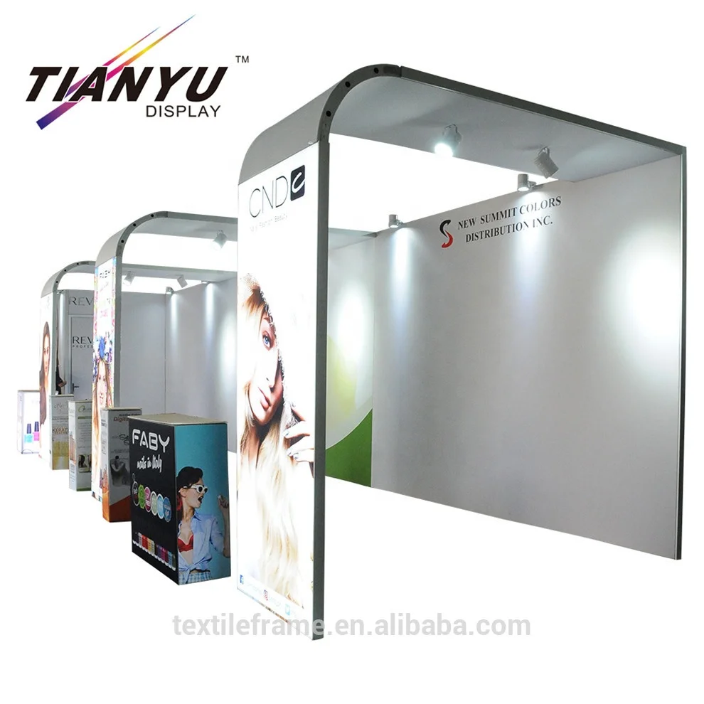 3x3m aluminum extrusion standard Modular Partition Shell Scheme Trade Show Expo Display Exhibition Booth