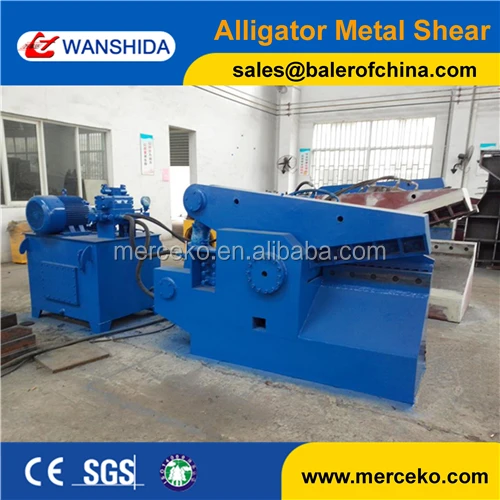 
Wanshida Top quality Q43-1600 Scrap Metal Cutting Machine Hydraulic Alligator Shears For Sale With China Cheap Price 